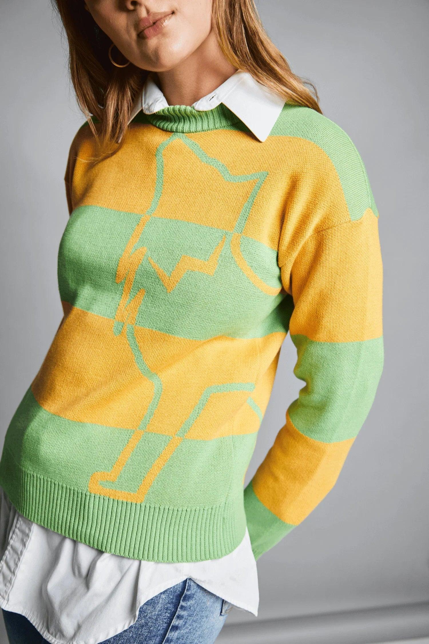 Suéter Akela en tejido de punto suave – Mujer